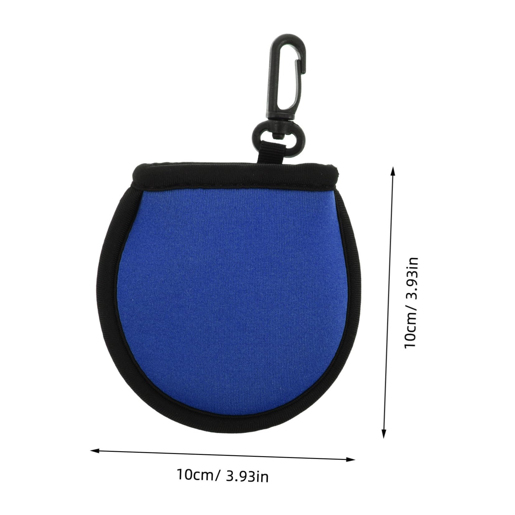 BESPORTBLE Golf Ball Protective Cover Neoprene Lining Portable Cleaning Pouch Golf Equipment Outdoor Sports Accessory
