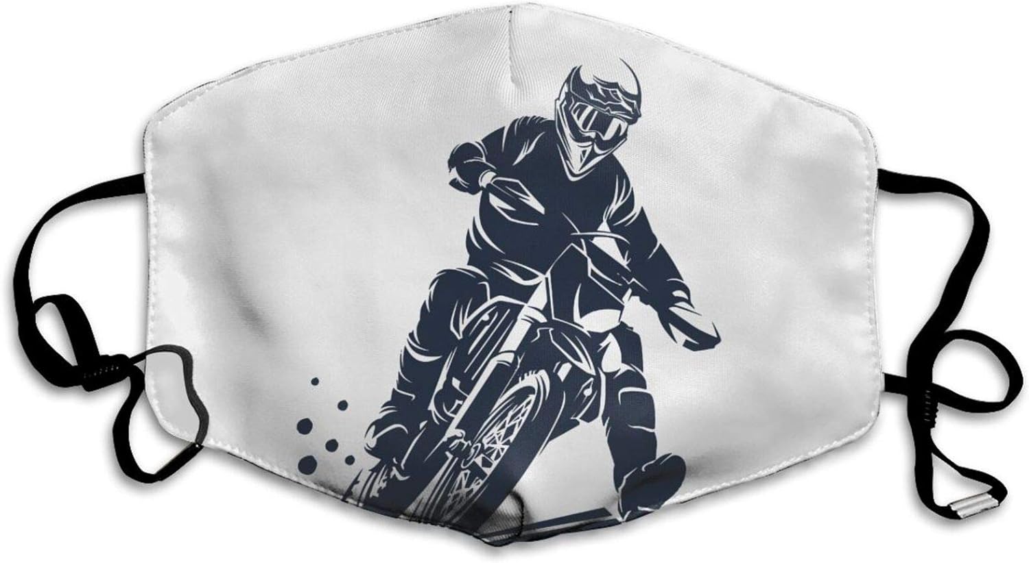 Dirt Bike Motocross Logo Unisex Mask Men's Women's Adjustable Dust