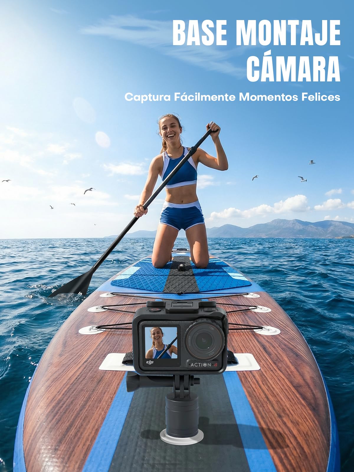 SOLAVERO Tabla Paddle Surf Hinchable 2 Personas 350 x 89 x 15 cm Sup Capacidad 210kg con Asiento Desmontable, Remo Ajustable, Bomba, Correa de Seguridad, Funda Impermeable y Mochila