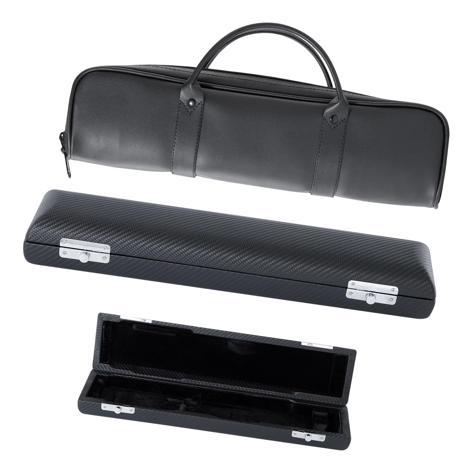 ZYOUQI Protective Scratch Flute Box Cover for Outdoor Use Modern Flute Instrument Case Suitable for Youth Musicians Providing Gentle Padding and Easy Carrying in Various Settings