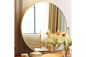24 Inch Gold Round Mirror: Enhance Your Space with Timeless Elegance