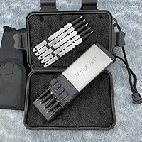 Vista 7 de HEiLON Ballistic Dart Launcher (Upgraded Version) 5 Fired Succession, Metal Darts Accurate Shooting, for Hunting Camping Shooting Self-Defense and