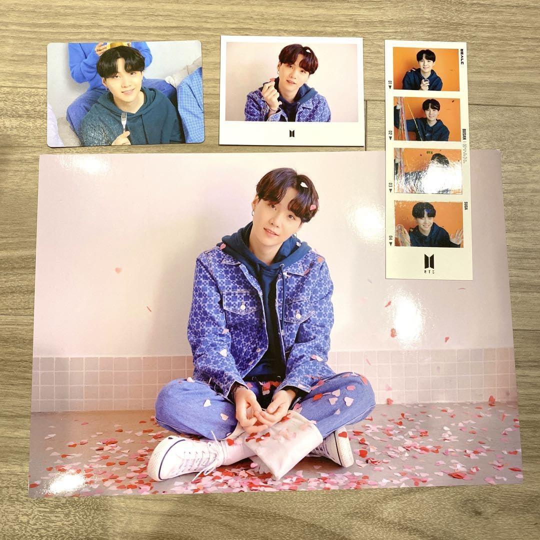 BTS ユンギ　グッズセット Amazon.co.jp: BTS 釜山コン グッズ フォトセット 写真 ユンギ シュガ