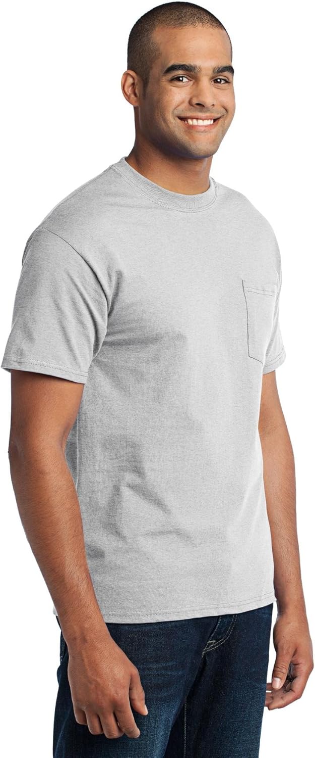 Port & Company - Core Blend Pocket Tee. Pc55p - Image 4