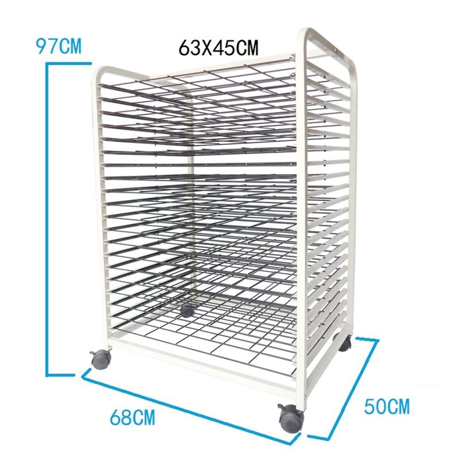 Mobilny Stojak Do Suszenia Farb - Stalowy Stojak Do Suszenia Obrazów Olejnych, Do Sal Lekcyjnych, Składany Stojak Do Suszenia Obrazów Olejnych Na Powietrzu, Solidny Metalowy Stojak Na Dzieła Sztuki,