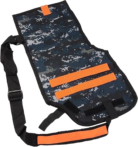 Miniatura 8 de ZJchao Chaleco táctico ajustable para niños con 20 dardos de espuma suave para pistola de juguete serie Elite incluyendo 2 clips