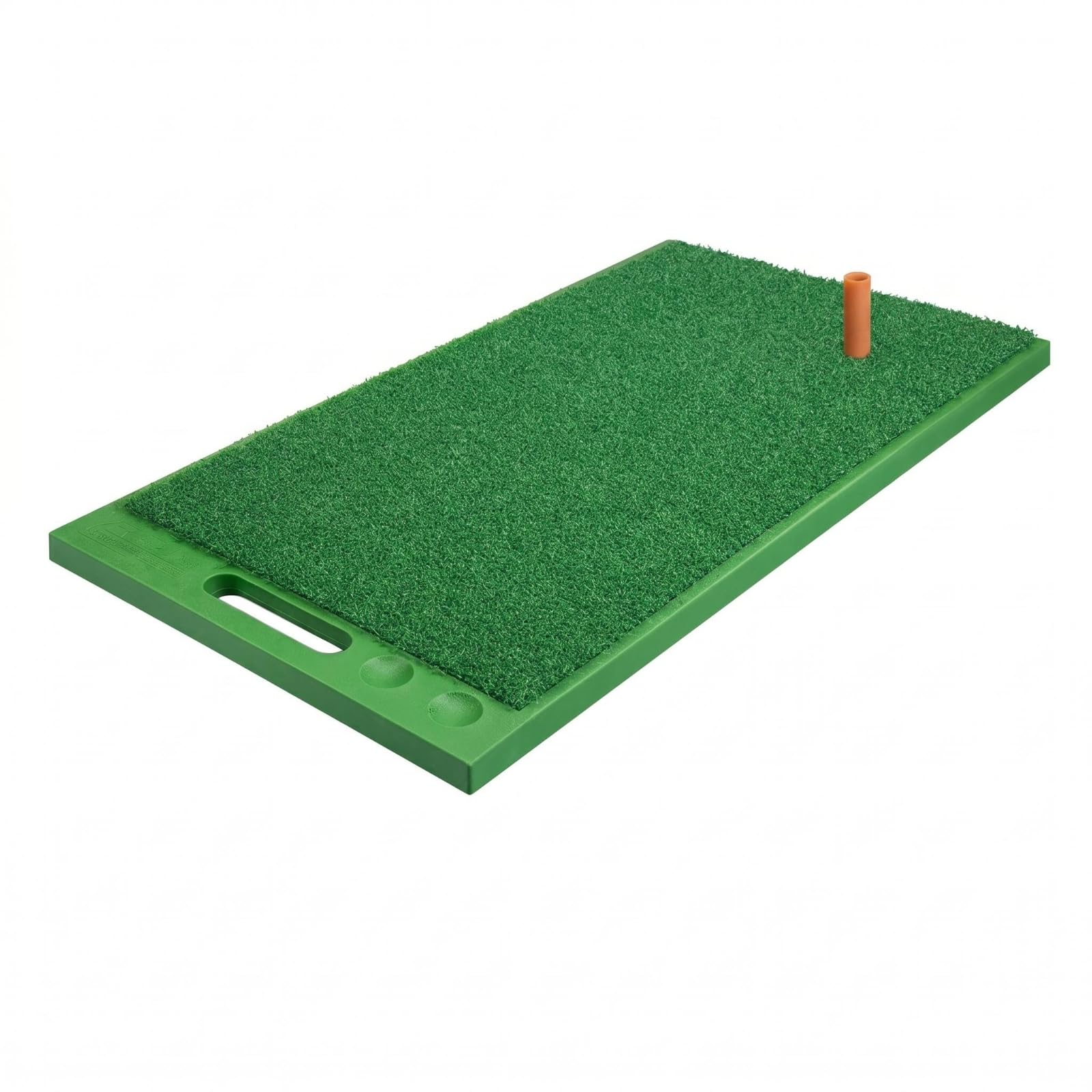 Golf Training Pad Tappeto Golf Allenamento Chipping Mat Area Realistica Assorbimento Urti Fondo TPE Leggero Maneggevole con Maniglia Adatto per Casa Terrazza Campo Allenamento, style to 2