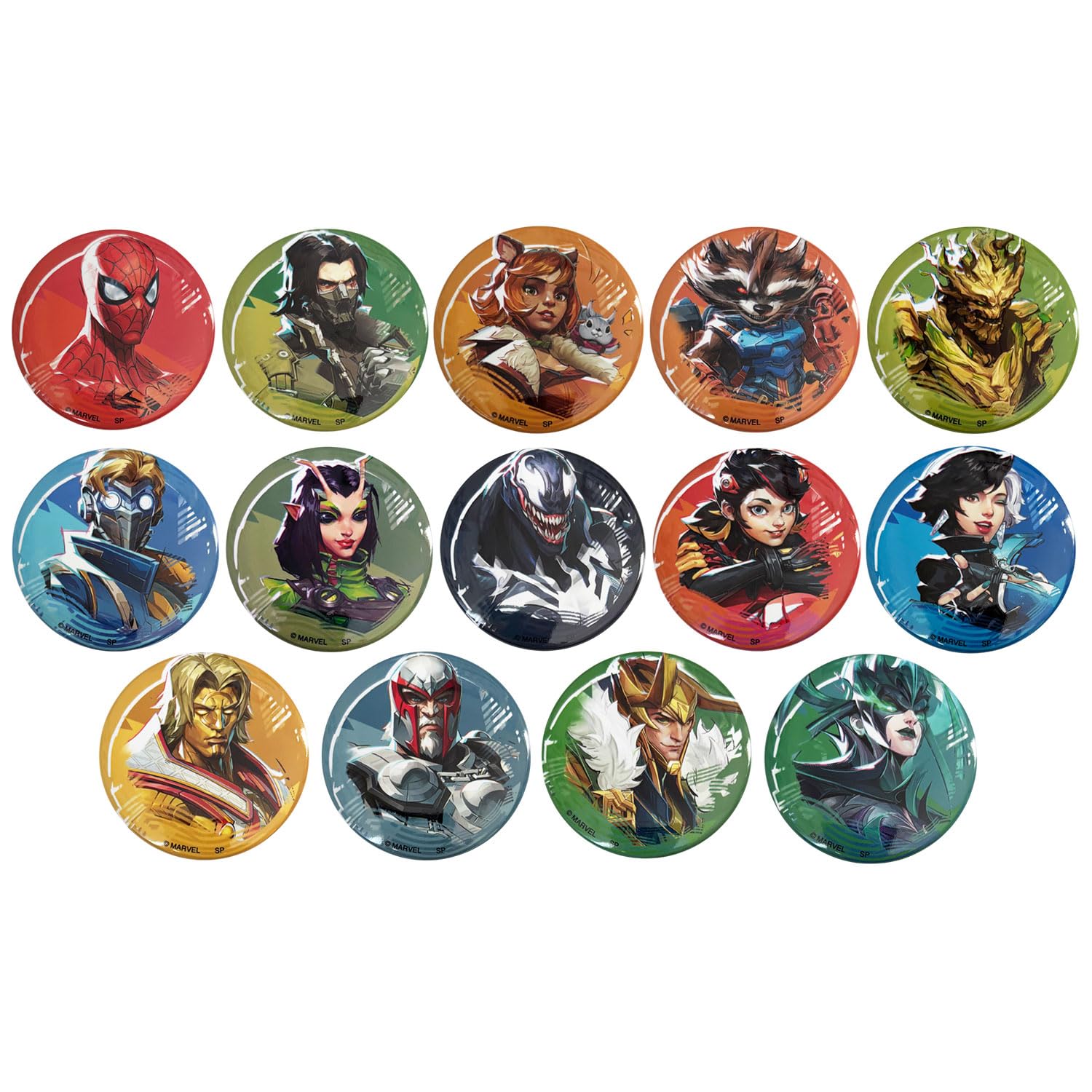 マーベル　アベンジャーズ　ミズマーベル　キャプテンマーベル　缶バッジ キャプテン・マーベル アイコン カンバッジ（102422011