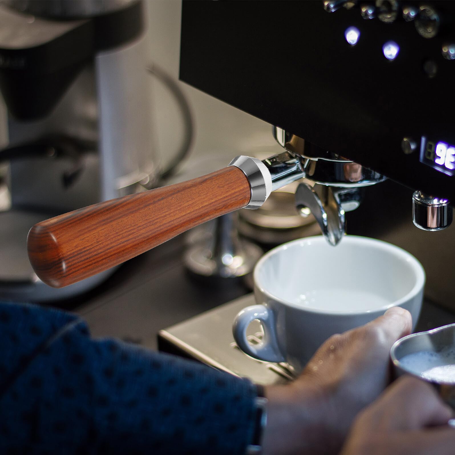 Maniglia di Ricambio per Macchina Caffè Espresso 2 Pezzi