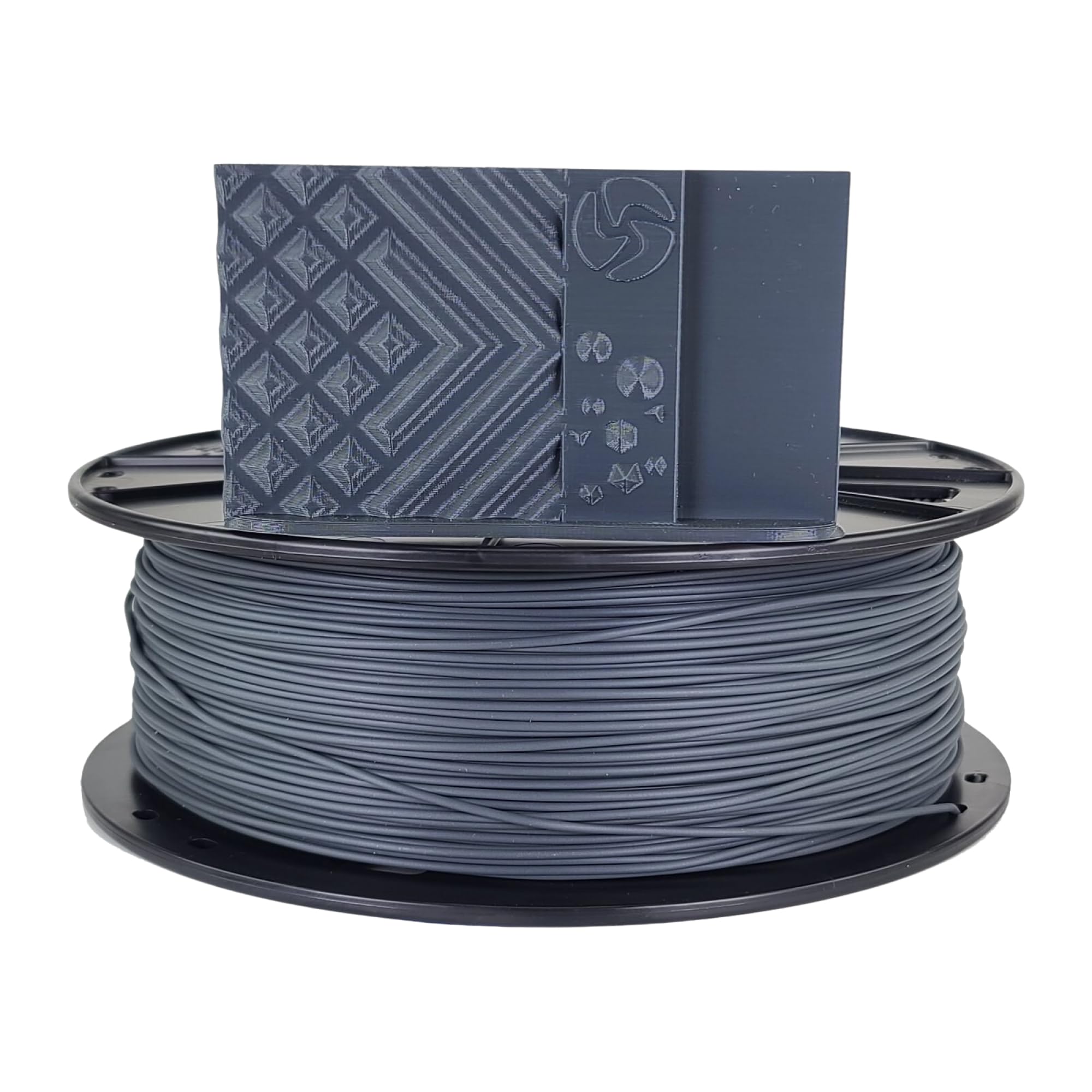 3D-Fuel Tough Pro PLA+ Filament for 3D Printing, Made in The USA, 3D Printer Filament, Dimensional Accuracy +/- 0.02 mm, 1.75 mm, 1 kg Spool, Charcoal