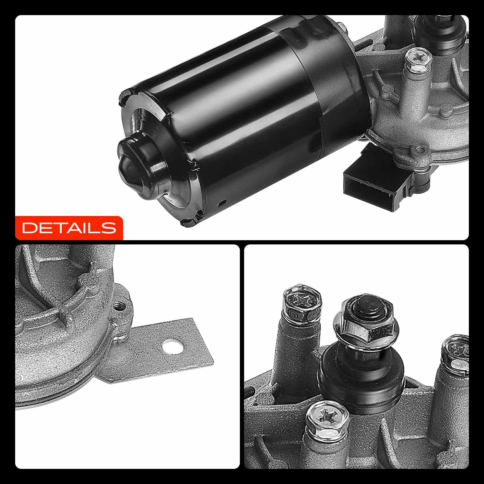 Wischermotor Vorne für MAN TGS TGX TGA TGM TGLA3 Cordoba Ibiza Leon Toledo Octavia Bora Caddy Golf New Beetle P-a-s-s-a-t Polo Transporter Vento 1990-2010 1J1955023A