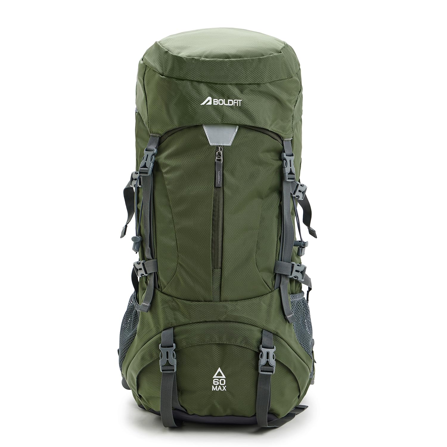 Boldfit Rucksack Bag 60 Litres Trekking Bag Travel Backpack For Men & Women Rucksack Bags For Men With Laptop Sleeve & Water Repelling for Camping Tourist Bag With Shoe Compartment-image-35