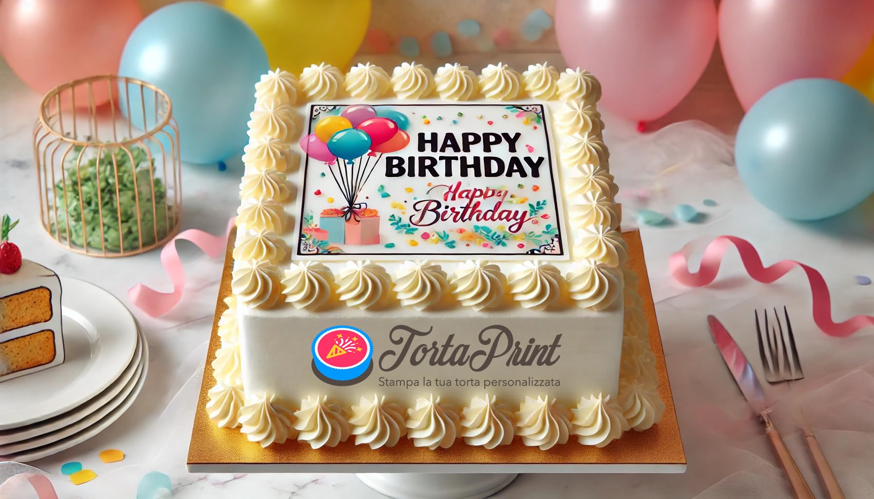 Immagini Commestibili Per Torte – Decorazione Quadrata In Carta Di Riso Glutinoso 28,7x20,2 Cm, Tema Spettrale Per Compleanni E Feste Gotiche
