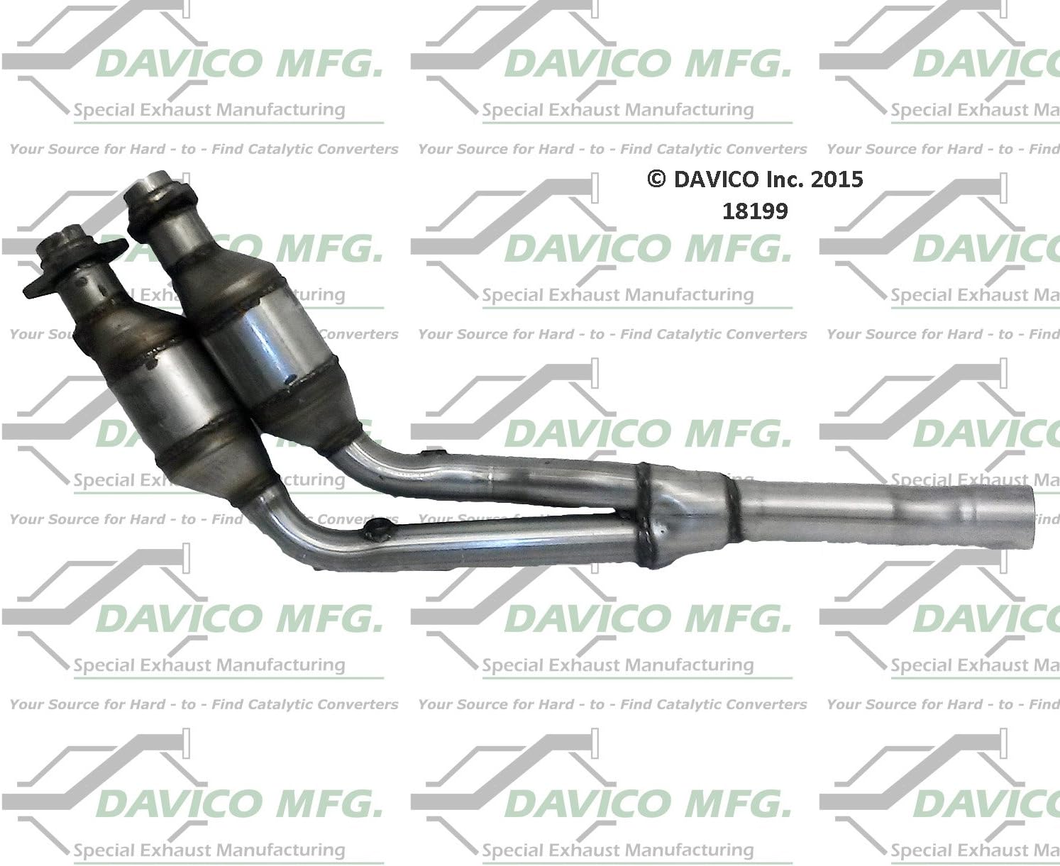 Davico 18199 Catalytic Converter, 1 Pack Automotive
