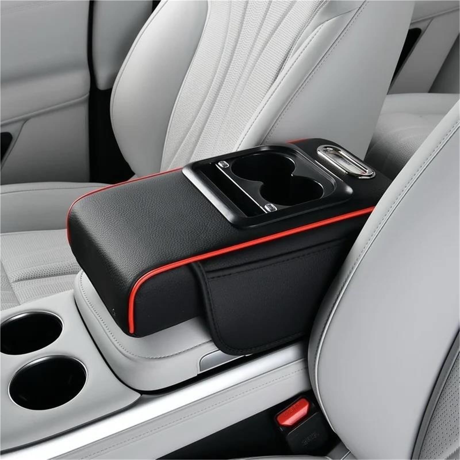 Boîte Rangement Multifonctionnelle D'accoudoir Central Voiture, Tapis