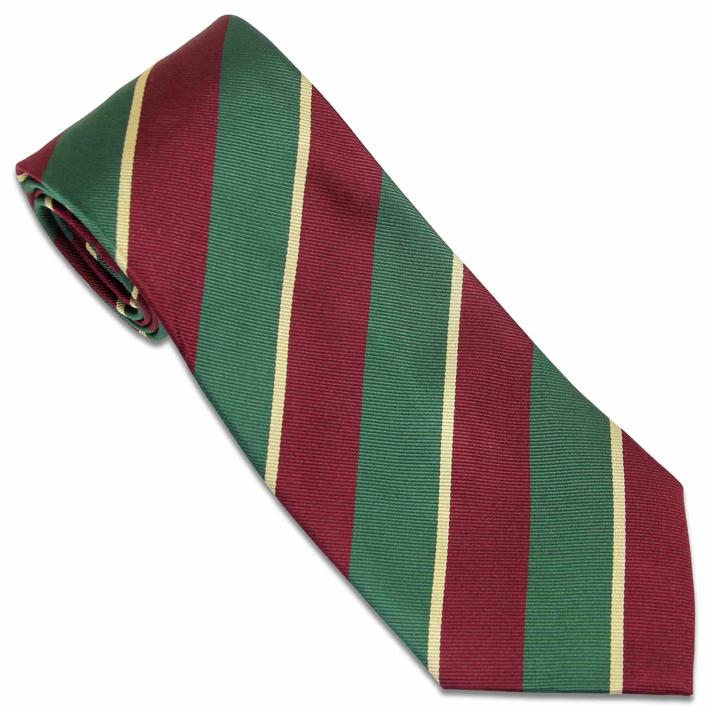 Worcestershire & Sherwood Foresters Silk Regimental Tie