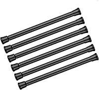 Vista 18 de AIZESI Varillas de cortina de tensión de resorte Barra de tensión corta (blanco, 8" a 12"-2Pcs)