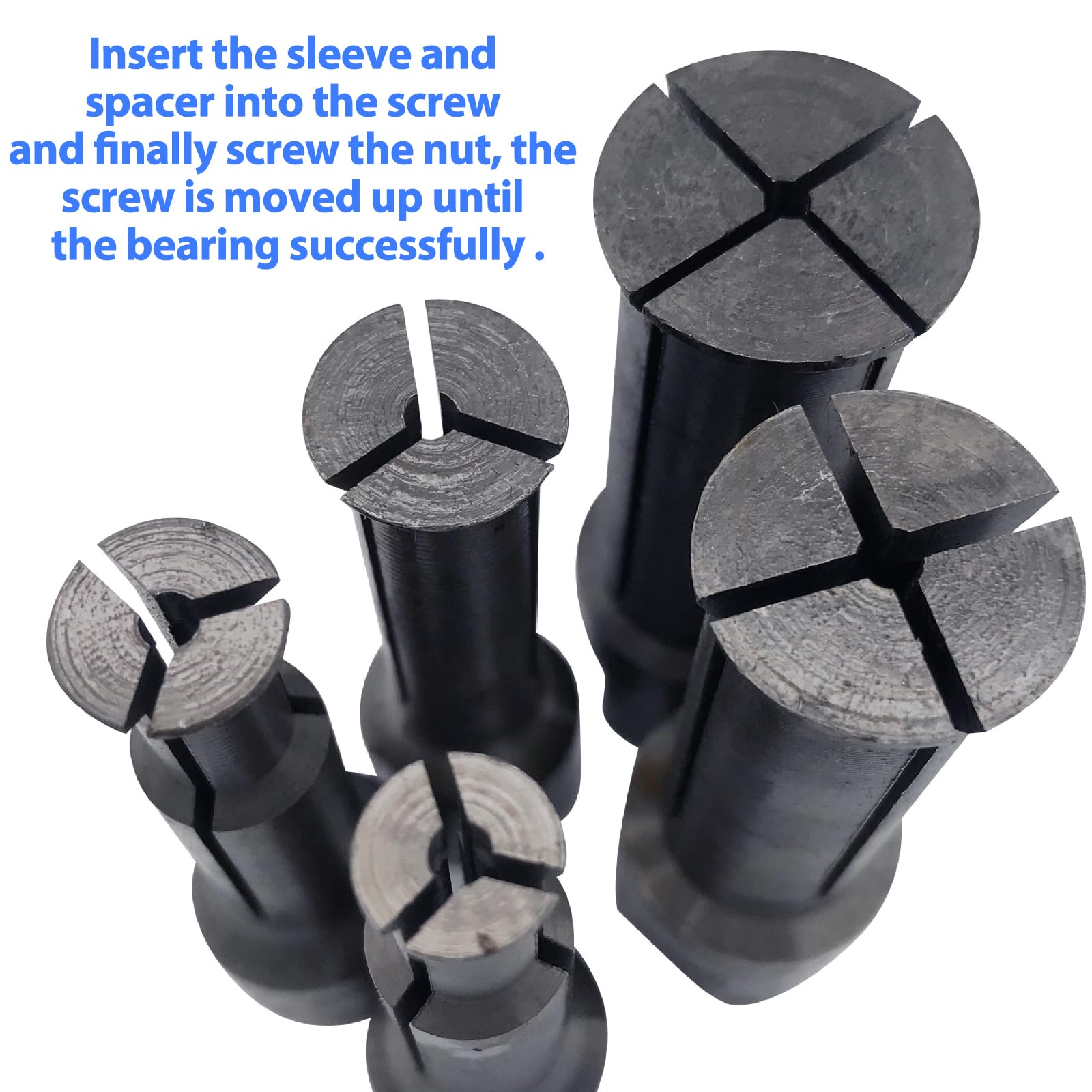 Kit Estrattore Cuscinetti Interni Per Moto - 9-23 Mm, 5 Clip Aperte, Per Albero Motore E Ruote - Foto 11