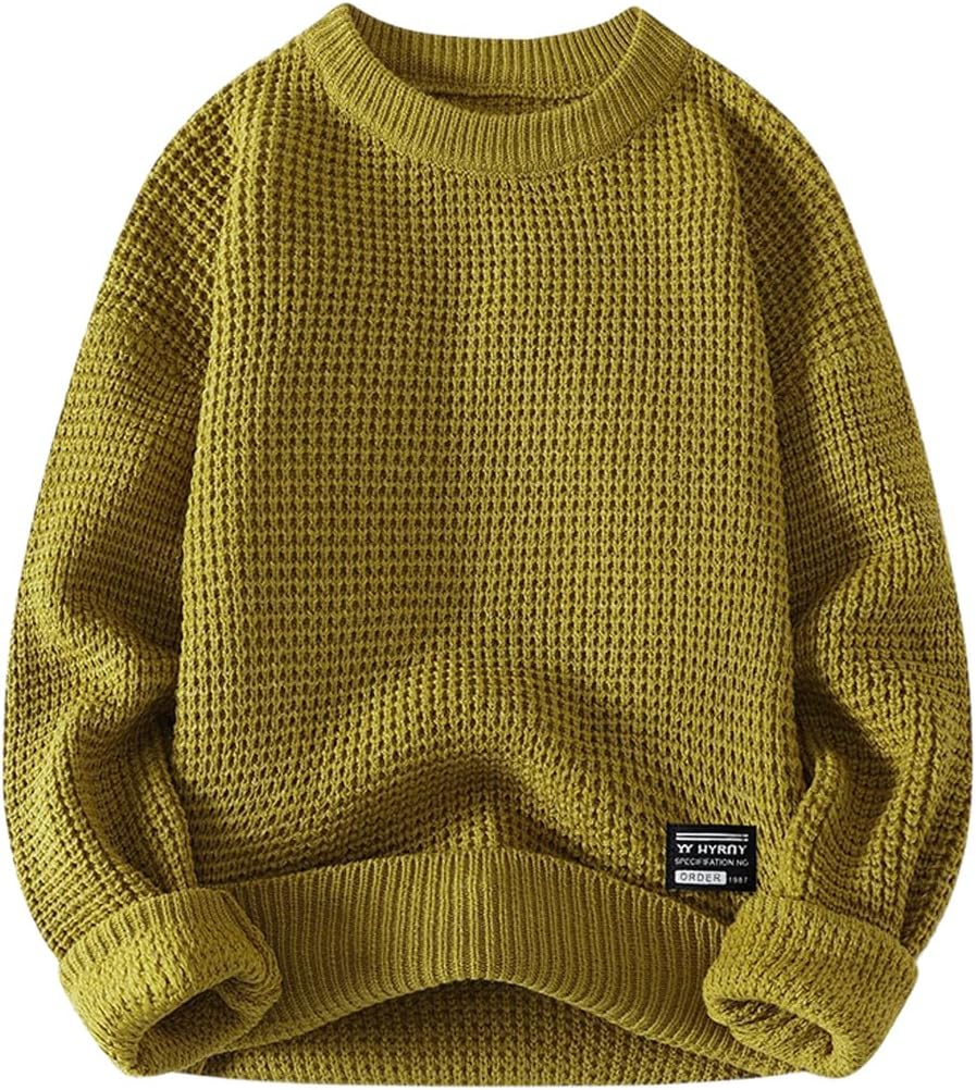 [murfeko] セーター メンズ 冬服 ニット 長袖 暖かい 厚手 防寒 カジュアル 洗える ファッション 柔らかい肌触り 柔ら