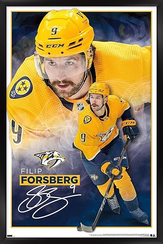 Miniatura 8 de Trends International NHL Nashville Predators - Póster de pared de Filip Forsberg 23