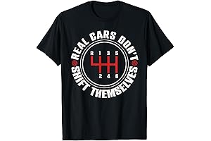 Mechanic T-Shirt: Real Cars Don't Shift Themselves