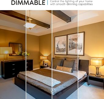 LUXRITE A15 LED Bulb 40W Equivalent, 7W, 2700K (Warm White), 600 Lumens, Enclosed Fixture Rated, Dimmable Ceiling Fan Light Bulbs, E26 Medium Base, UL Listed - Indoor and Outdoor (6 Pack)