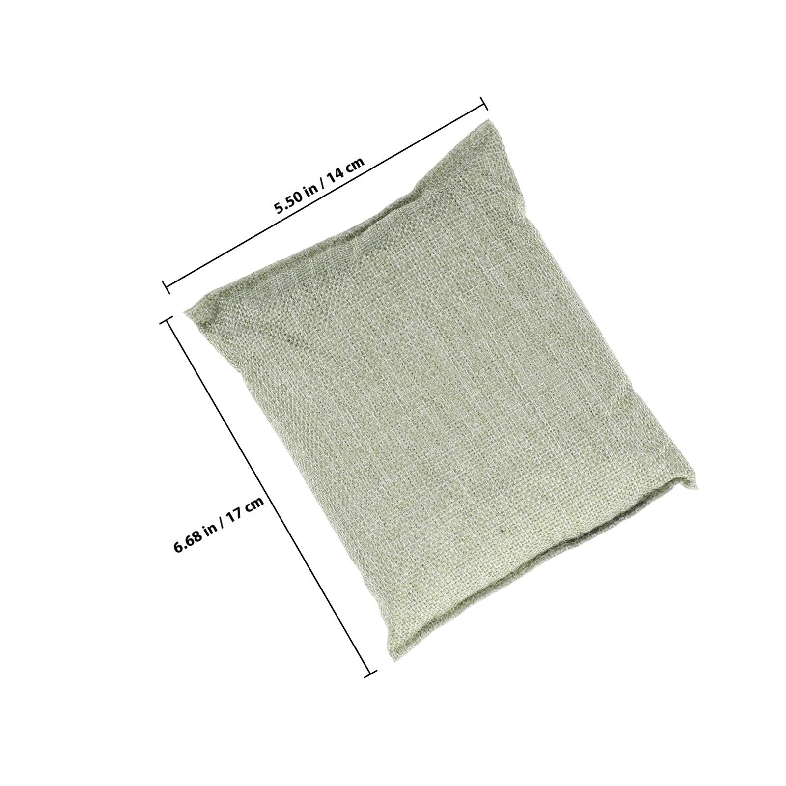 YARNOW Bolsas de Carbón Activado Absorbentes de Olores para Coche y Hogar, Desodorantes de Alta Eficiencia para Espacios Cerrados, Paquete de 2 Unidades