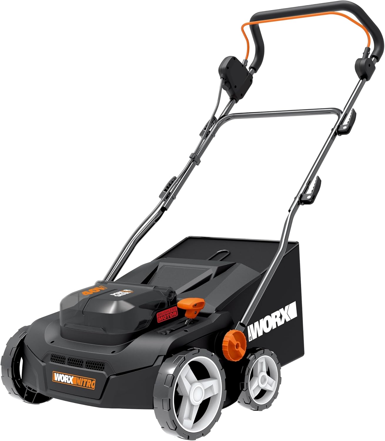 WORX WG855E.9 scarificateur batterie 40V PowerShare brushless 2-en-1 40L