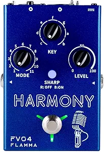 11 Best Vocal Pedals Every Singer Should Consider Trying 4 FLAMMA FV04 Vocal Harmony Pedal with Reverb and Multiple Harmony Modes