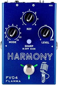 FLAMMA FV04 Vocal Harmony Pedal with Reverb and Multiple Harmony Modes