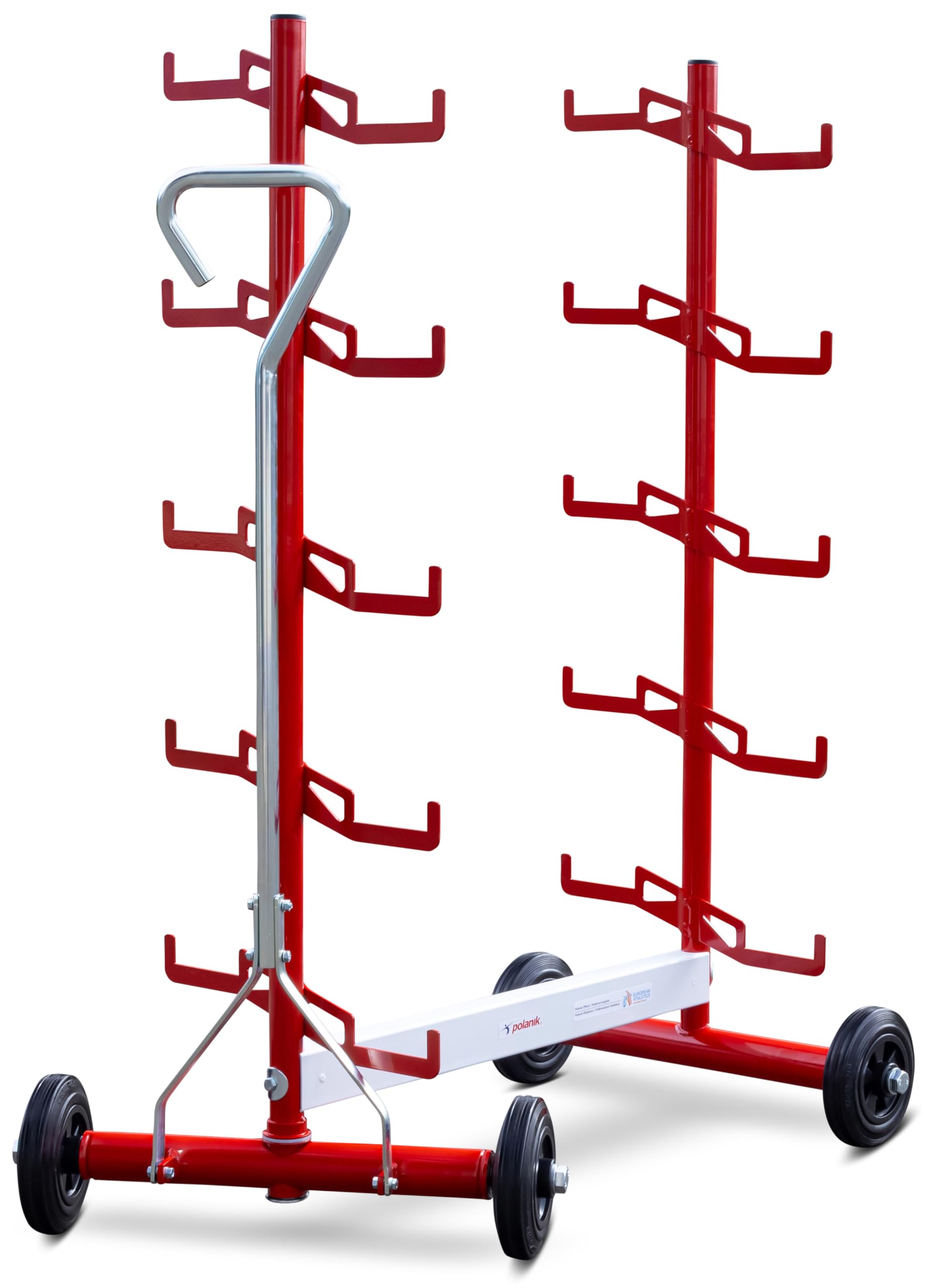 POLANIK Chariot de Transport pour 10 Starting-Blocks - Acier