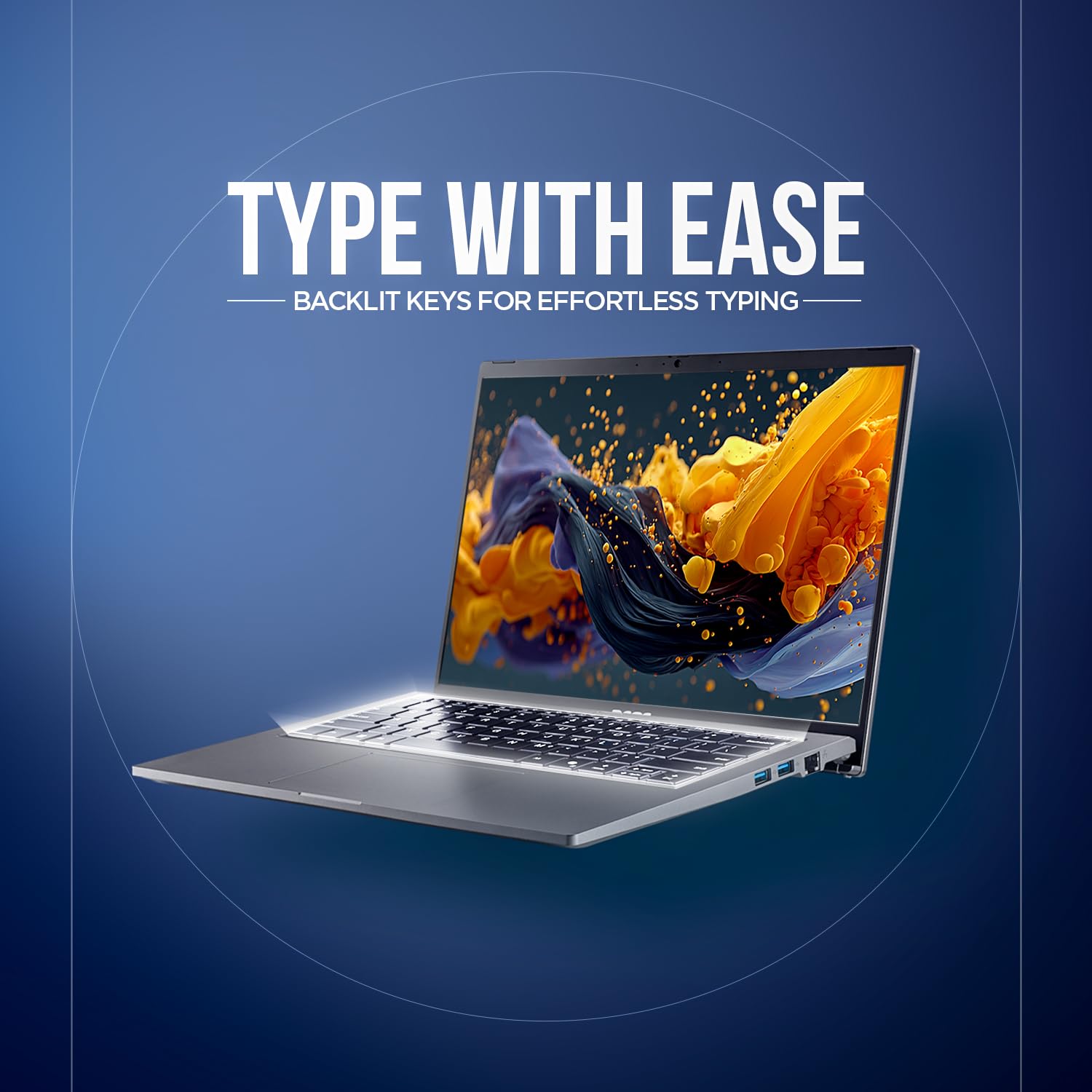 acer Aspire Go 14, Intel Core Ultra 5 125H (14th Gen),16GB DDR5 RAM/512GB SSD, WUXGA IPS, 14.0"/35.56 cm, Win 11, MS Office, Steel Gray, 1.5 kg, AG14-71M,Backlit Keyboard, AI Powered Premium Laptop 33 71Xt0d5XgAL. SL1500