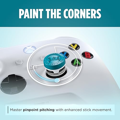 Vista 6 de KontrolFreek® Precision Sports Baseball Kit – YourFriendKyle Edition PlayStation 4 (PS4), PlayStation 5 (PS5) Controller Blue and White