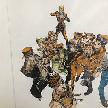 ジョジョの奇妙な冒険　複製原画　プレミアムカラーアート Amazon.co.jp: ジョジョの奇妙な冒険 荒木飛呂彦原画展 JOJO