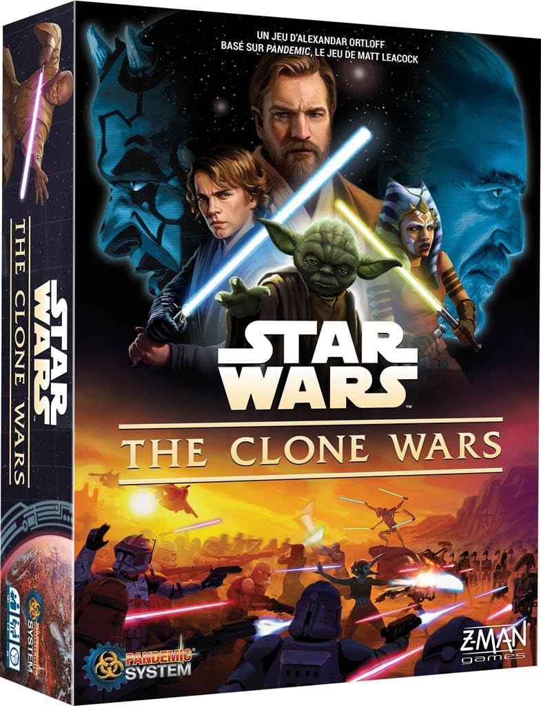Asmodee Jeu - Star Wars: Clone Wars - Pandemic System