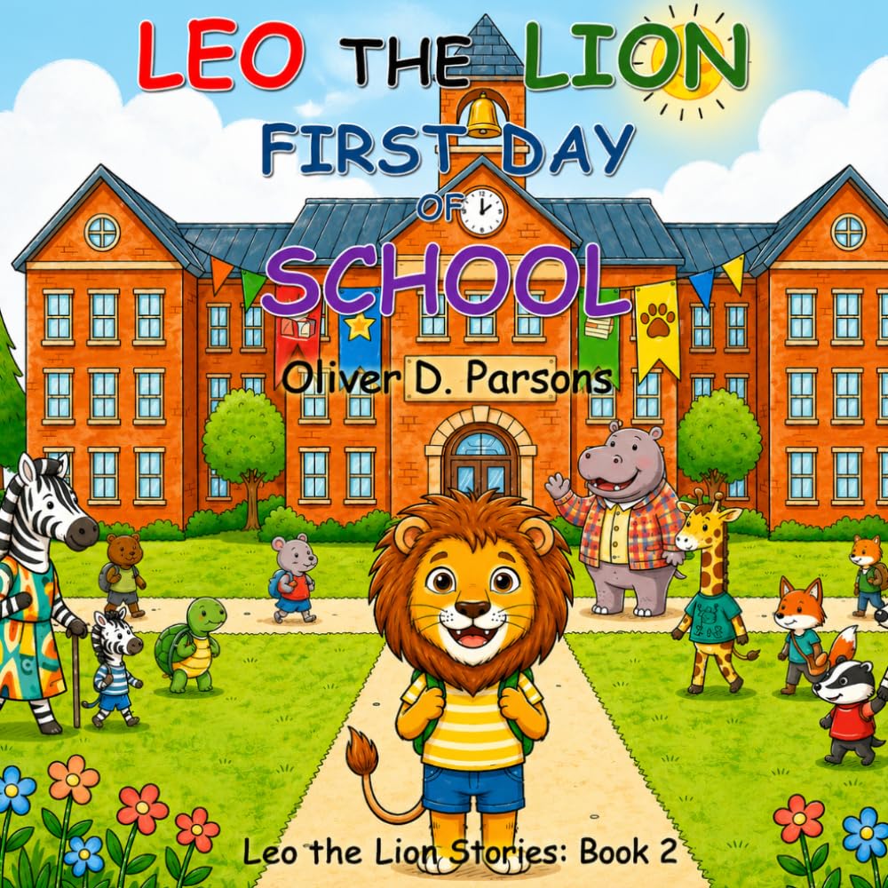 Leo the Lion First Day of School: A Heartwarming Children's Book About Courage, First-Day Jitters, and Growing Confidence (Leo the Lion Stories)