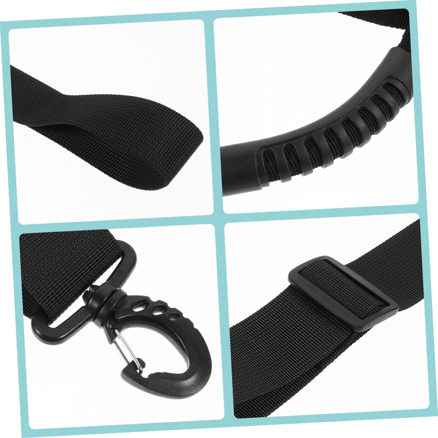 Kisangel 9pièces Sangles Porte-Ski Réglables pour Transport De Chaussures De Ski Et Patins à Glace Accessoires Pratiques Durable pour Hiver