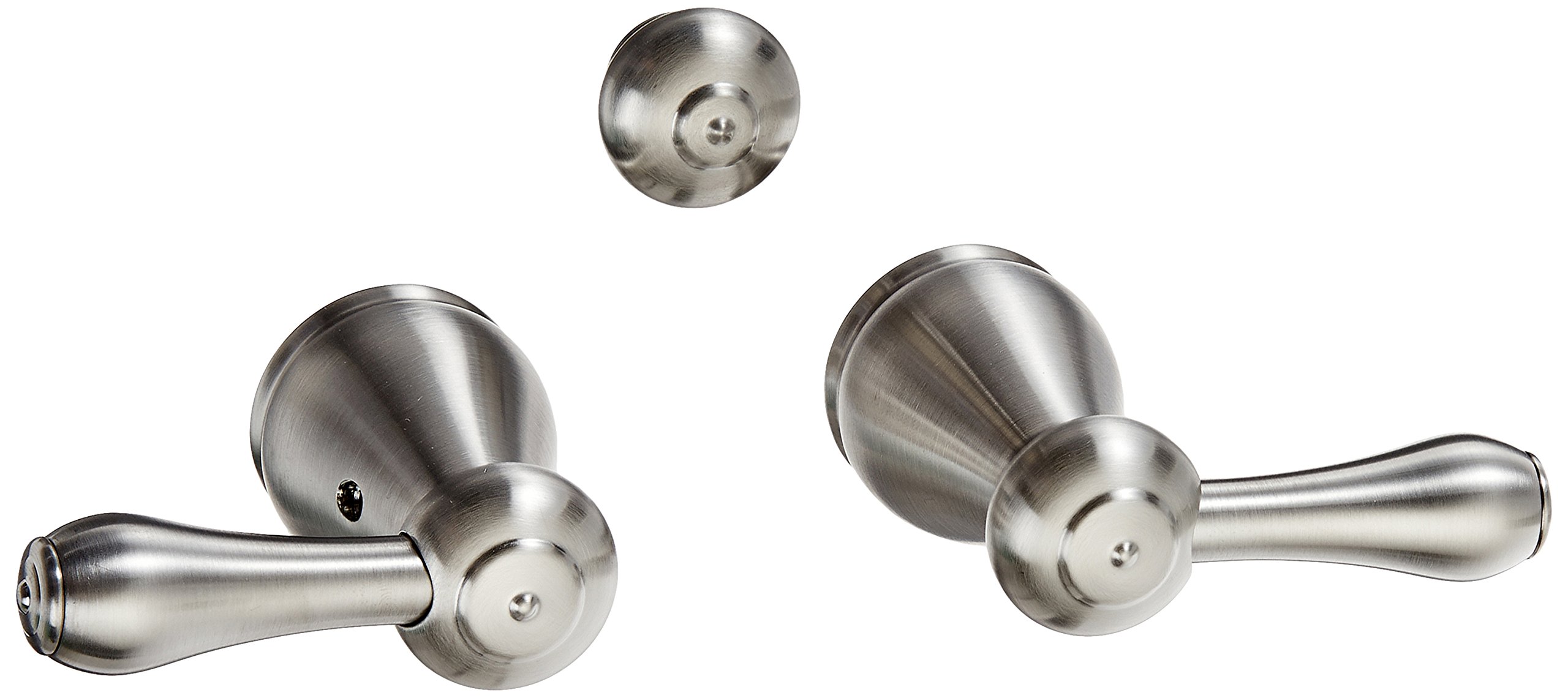 DELTA FAUCET H278SS, Stainless - Delta Leland Lever Handles In