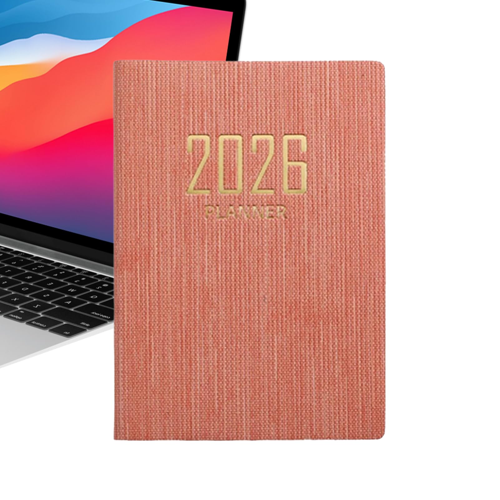 Agenda Tascabile 2026 Calendario Cartaceo Pianificazione Formato A7 | Planificatore Calendario 365 Giorni per Programmazione Obiettivi Budget Appunti Lavoro Scuola Studenti Universitarie Donne