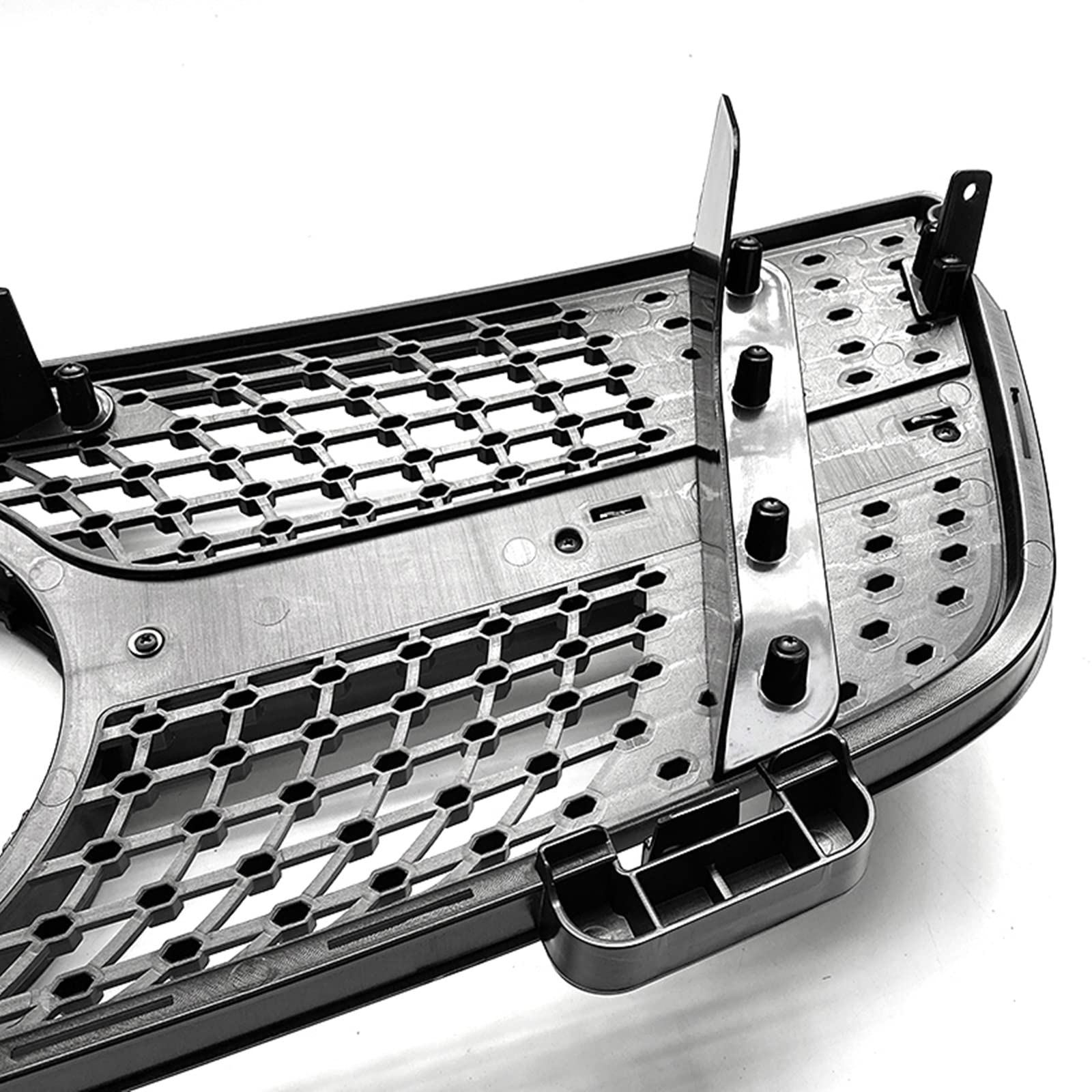 CHEVVY Griglia Anteriore Griglia Nera Paraurti Superiore Cofano Maglia per Benz X164 Classe GL GL320/2007-2008 GL450/2007-2012 GL350/2010-2012 Accessori