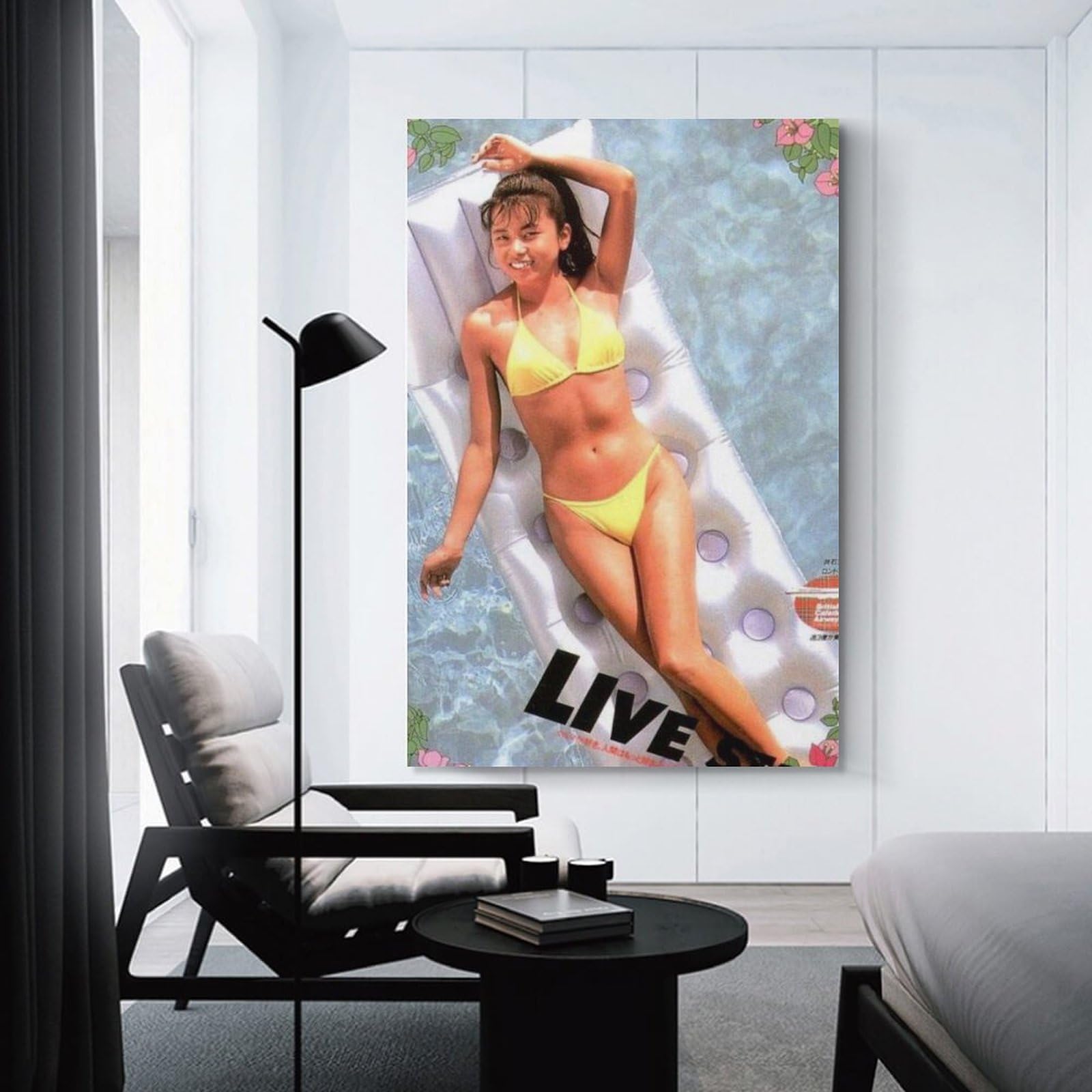 Amazon.co.jp: 山口智子水着セクシー写真絵画ポスター オフィス ベッド
