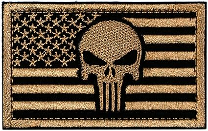 Tactical Patches of American Flag w…