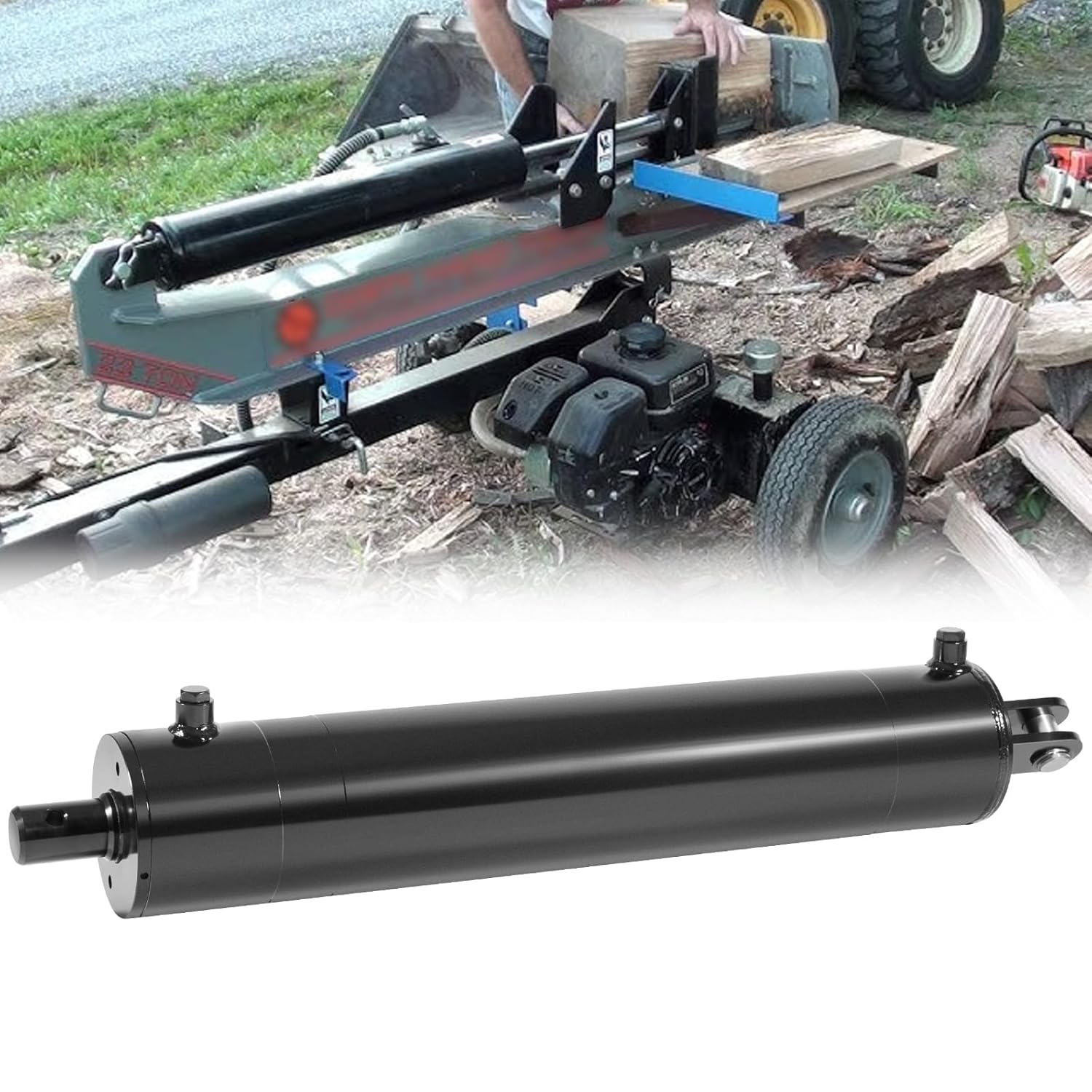 5"x24" Hydraulic Cylinders Log Splitter Cylinder, Universal