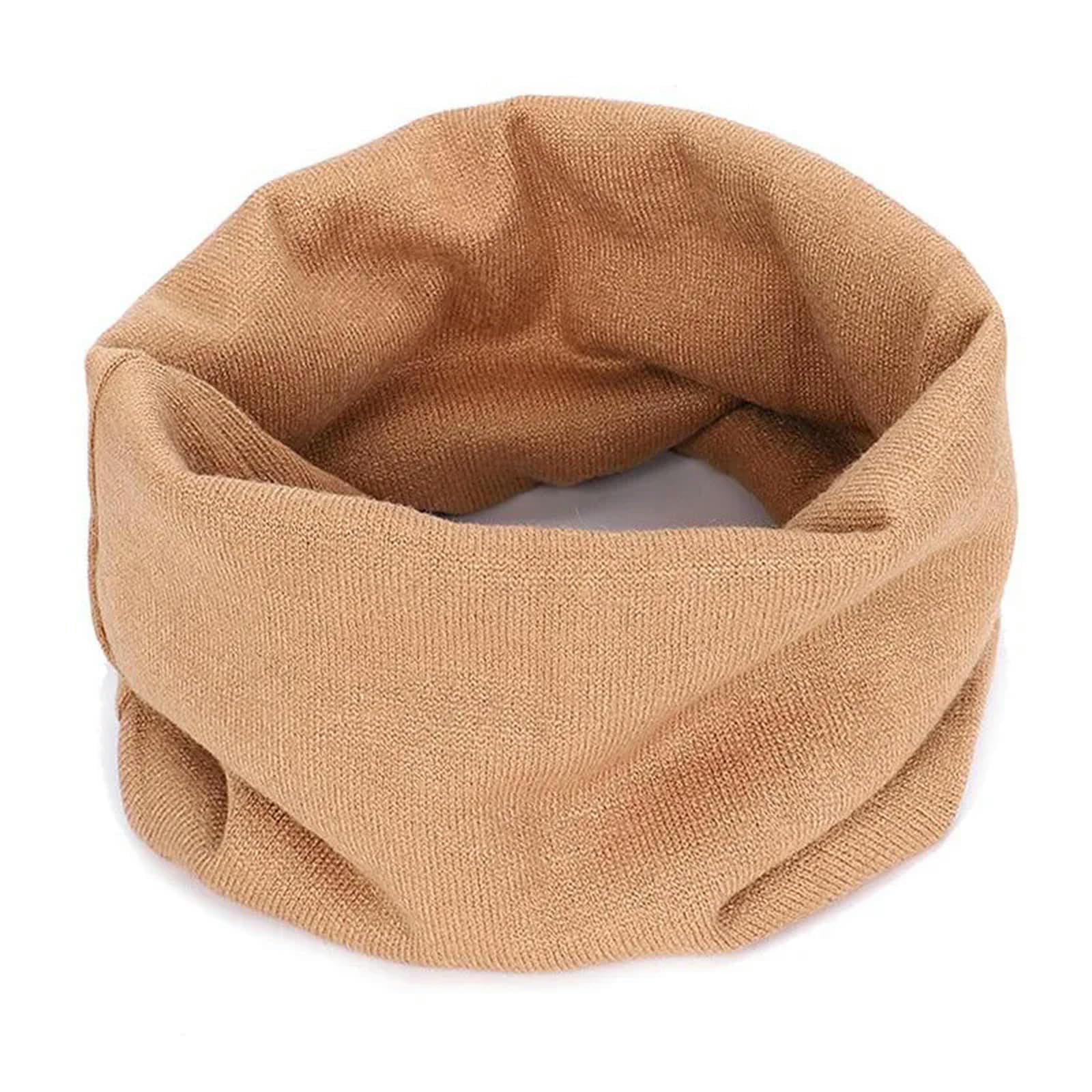 MdybF Szalik zimowy szalik dzianinowe szaliki unisex elastyczne tłumiki szydełkowy szalik