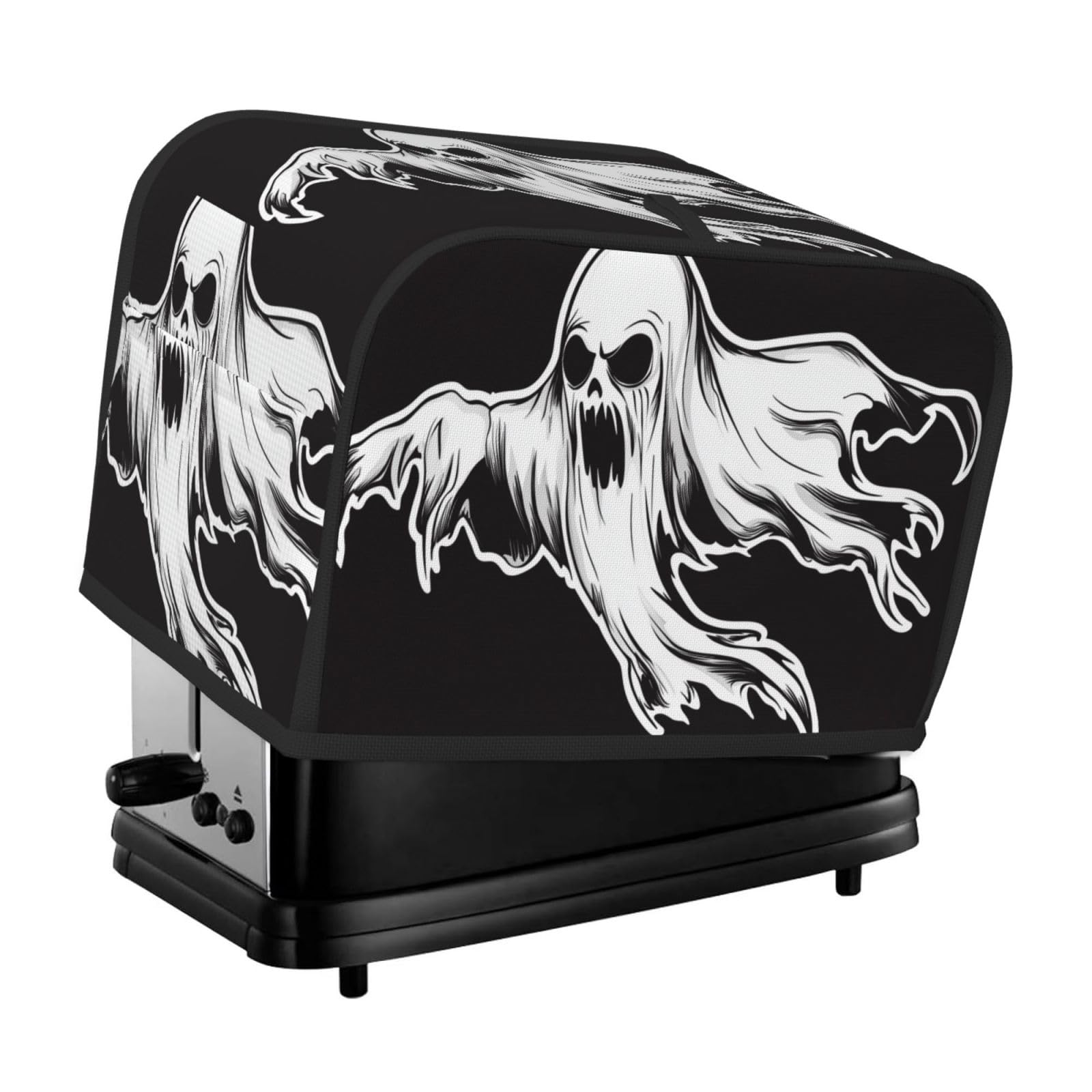 Smazdfxx As Pic Creepy Ghost Toaster Cover 2 Slice Toaster Covers Bread Maker Cover Kitchen Small Appliance Covers Kitchen Accessories