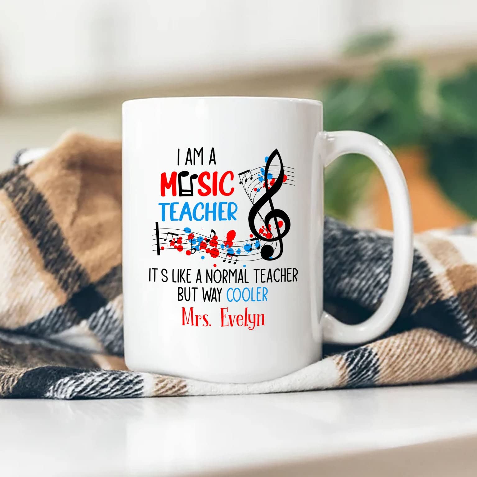 Amazon.com: I Am A Music Teacher Mug, Music Teacher Gift