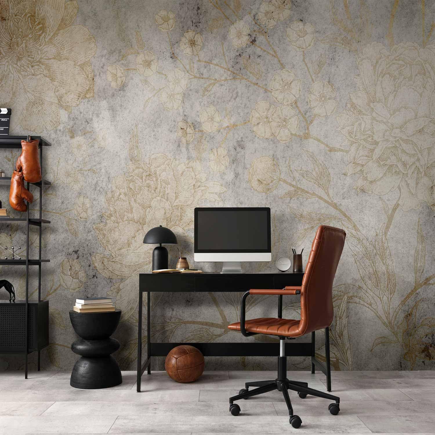 Carta Da Parati Premium Astratta - 400x280 Cm, TNT, Design Marmo 3D Grigio, Per Interni - Foto 8