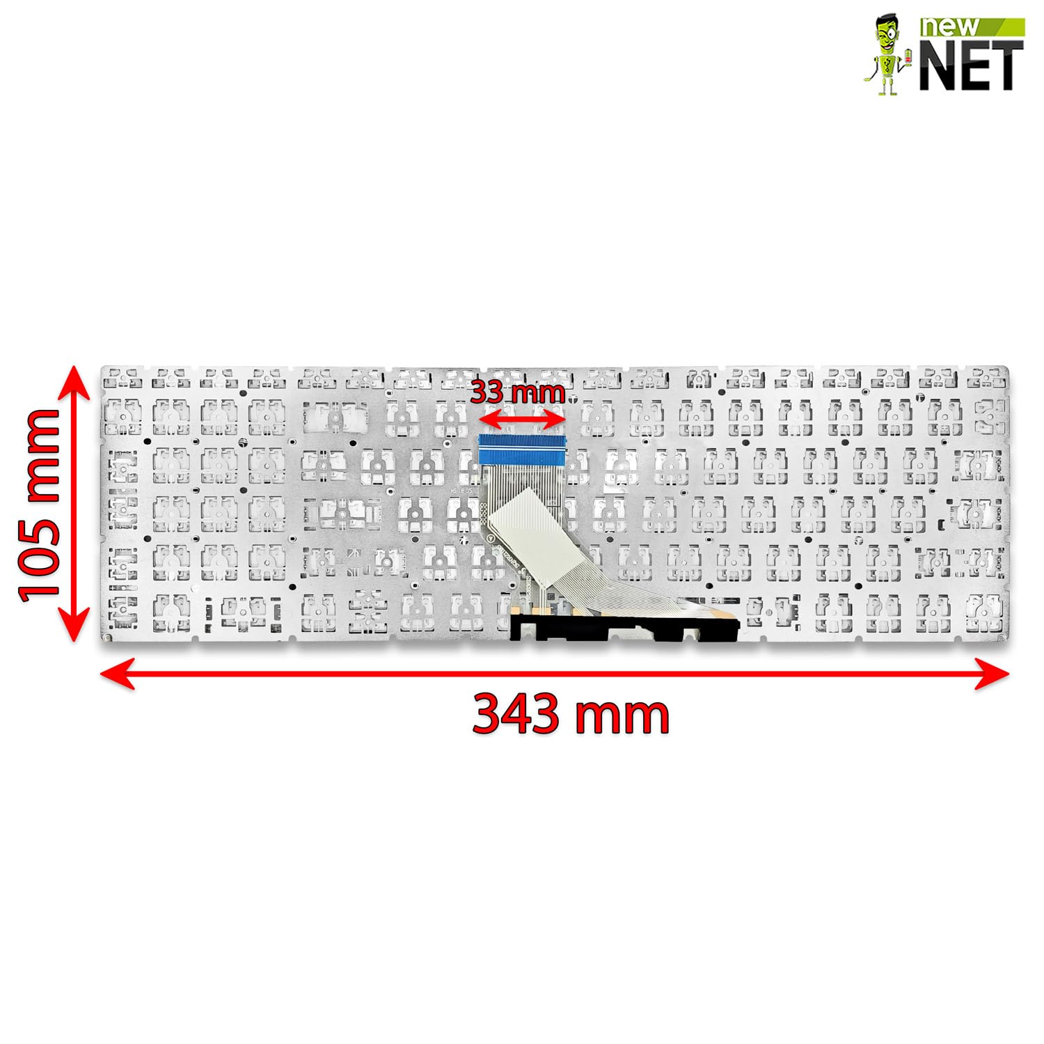 Tastiera Compatibile Con HP Pavilion 15-bs053nl 15-bs054nl Nera - 5