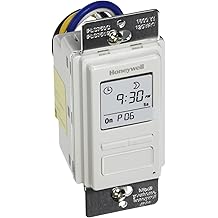 Honeywell PLS750C1000 Timer Switch with Sunrise Sunset Single or 3 Way