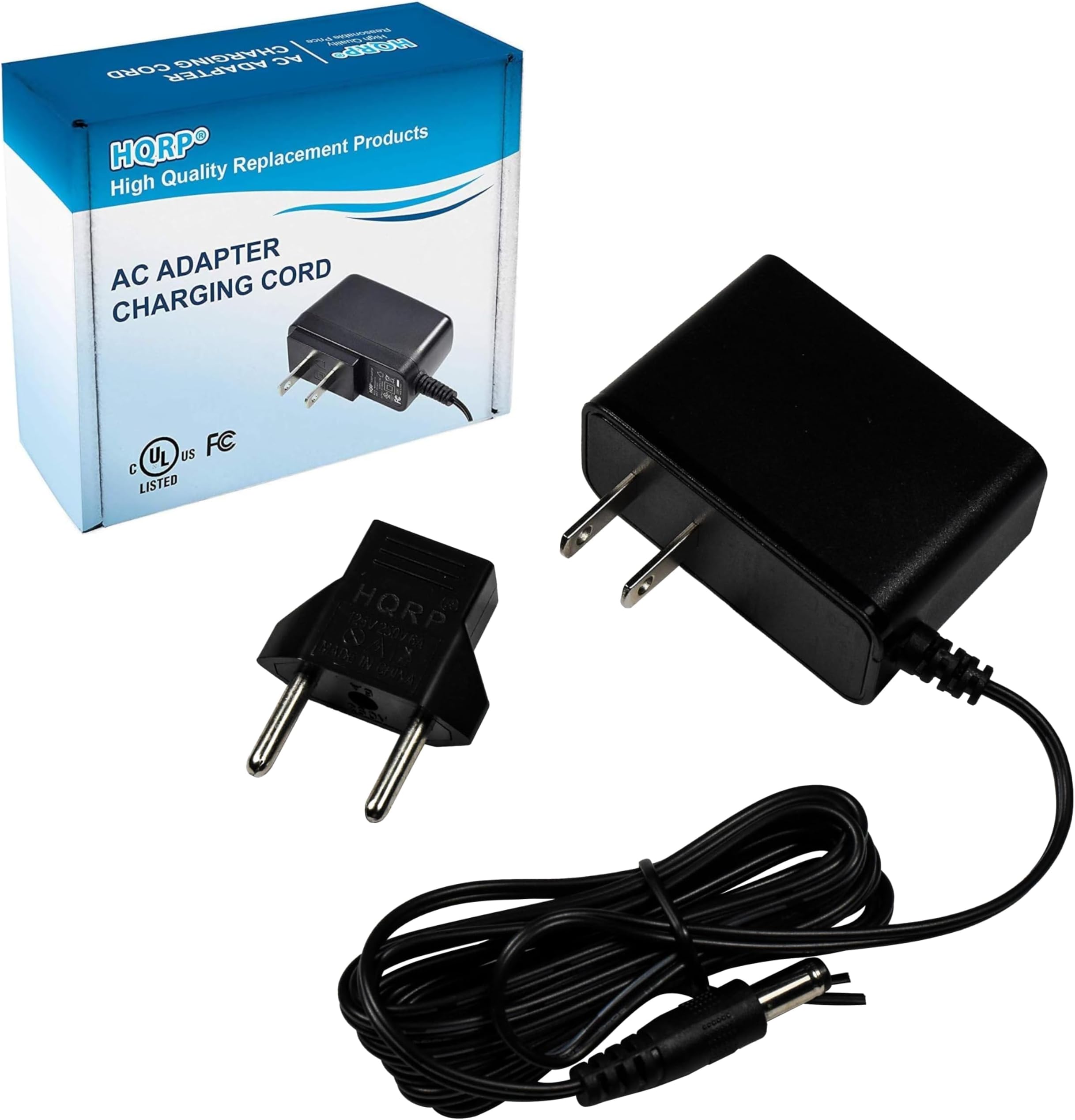HQRP 9V AC Adapter Works with Medela 9207010 68030 Pump in Style Advanced, Breastpump Cord PSU 57036 57062 57063 Breast Pump U090100D31, 9207053 0407020 0407023 BabyWeigh II Scale + Euro Plug Adapter